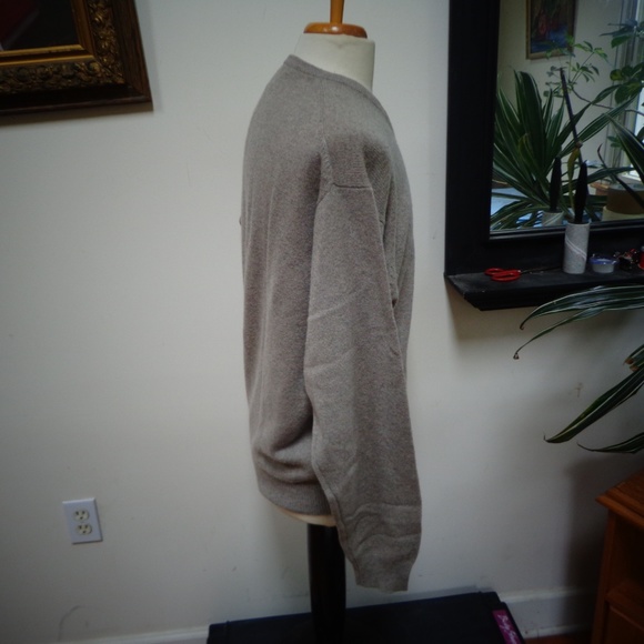 EUC GEOFFREY BEENE 100% CASHMERE SWEATER SZ L - Picture 3 of 6